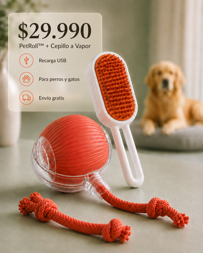 PetRoll™: Pelota inteligente con cuerda