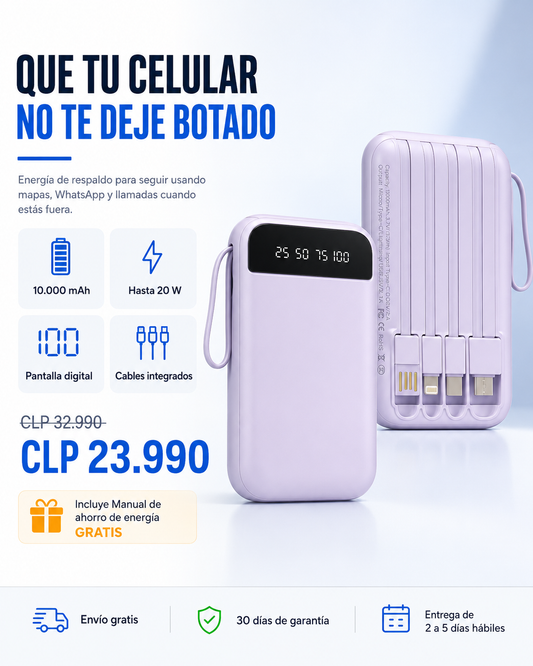 Batería 4 en 1