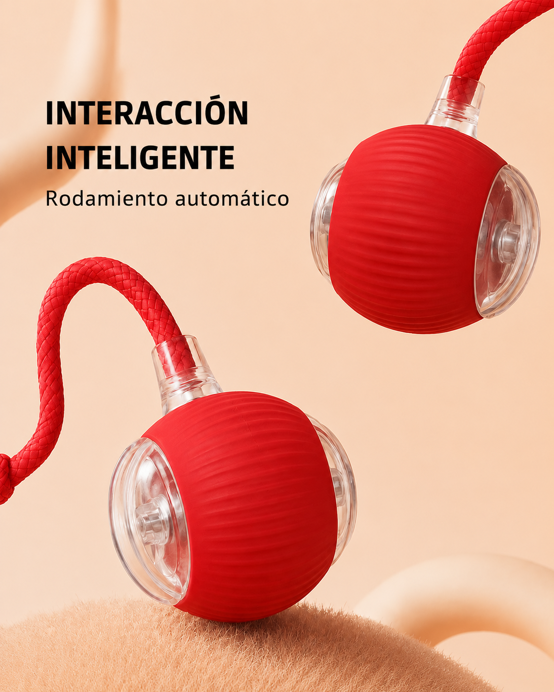 PetRoll™: Pelota inteligente con cuerda